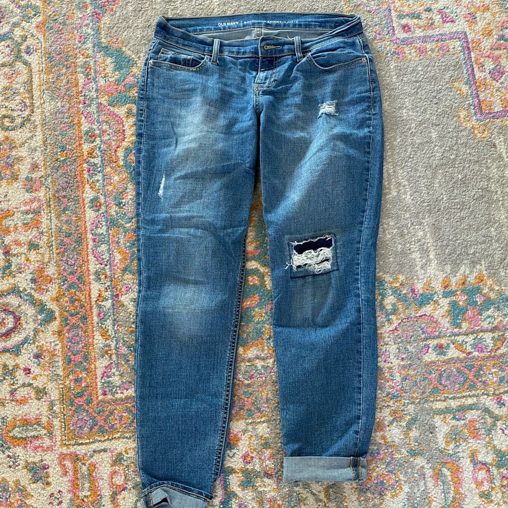 Old navy boyfriend fit jeans